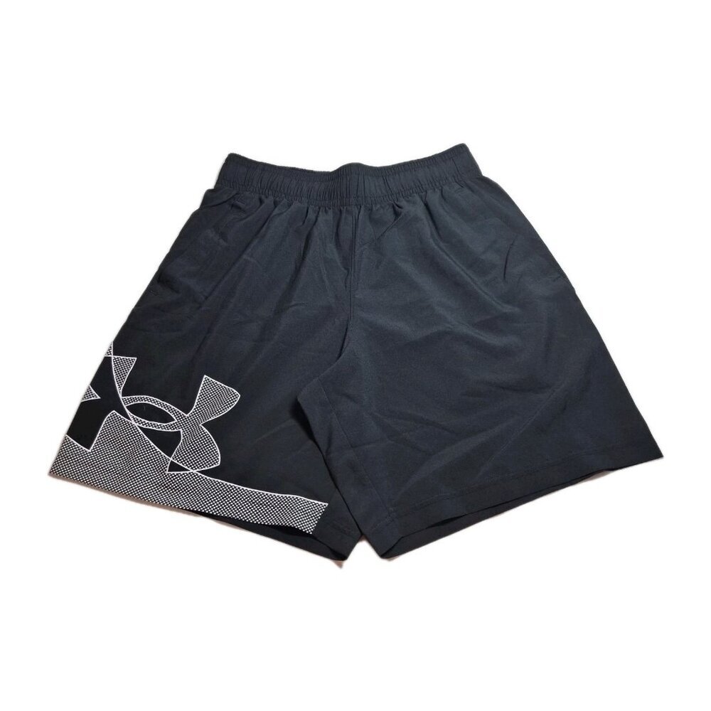Under Armour Men's Size M Loose Black Elastic Waist Mesh Pockets Athletic (51)